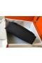Hermes Steve 35 Messenger Bag In Black Clemence Calfskin