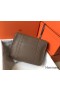 Hermes Steve 35 Messenger Bag In Taupe Clemence Calfskin