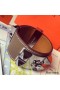 Hermes Taupe Epsom Collier de Chien Bracelet Size S