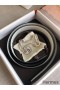 Hermes Tonight 38MM Reversible Belt In Black/White Epsom Leather