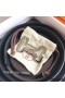 Hermes Tonight 38MM Reversible Belt In Black Clemence Leather