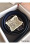 Hermes Tonight 38MM Reversible Belt In Navy/Black Epsom Leather