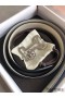 Hermes Tonight 38MM Reversible Belt In Navy/White Epsom Leather