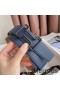 Hermes Tonight Reversible Matte Belt 38MM in Blue and Gold Epsom Calfskin