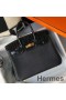 Hermes Touch Birkin 25cm Limited Edition Black Bag