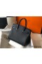 Hermes Touch Birkin 25cm Limited Edition Black Bag