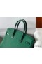 Hermes Touch Birkin 25cm Limited Edition Green Bag