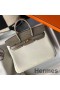 Hermes Touch Birkin 25cm Limited Edition White Bag