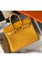 Hermes Touch Birkin 25cm Limited Edition Yellow Bag