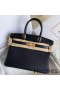 Hermes Touch Birkin 30 Bag In Black Matte Niloticus Crocodile Skin
