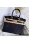 Hermes Touch Birkin 30 Bag In Black Matte Niloticus Crocodile Skin