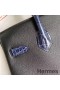 Hermes Touch Birkin 30 Bag In Noir Shiny Niloticus Crocodile Skin