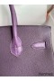 Hermes Touch Birkin 30 Bag in Raisin Clemence and Matte Alligator Leather