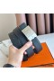 Hermes Typo Reversible Belt 32MM in Black Epsom Calfskin