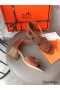 Hermes Viaggio 60MM Sandals In Brown Leather