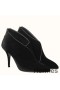 Hermes Virginia Ankle Boots In Black Velvet