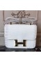 Hermes White Constance MM 24cm Crocodile Bag
