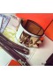 Hermes White Crocodile Collier de Chien Bracelet Size S