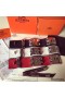 Hermes White Epsom Collier de Chien Bracelet Size S
