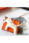 Hermes White Rodeo Horse Bag Charm
