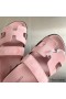 Hermes Women's Chypre Sandals In Pink Suede Calfskin
