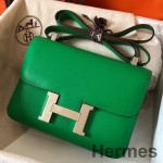Hermes Constance 24 Handmade Bag In Bambou Epsom Leather