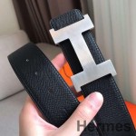 Hermes Constance 2 Belt Buckle & Black Epsom 42MM Strap