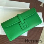 Hermes Jige Elan 29 Clutch Bag In Bamboo Epsom Leather
