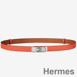 Hermes Kelly 18 Belt In Orange Epsom Leather