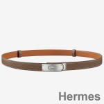 Hermes Kelly 18 Belt In Taupe Epsom Leather