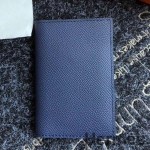 Hermes MC² Euclide Card Holder In Sapphire Epsom Leather