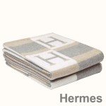 Hermes Nature Avalon Bayadere Throw Blanket