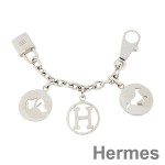 Hermes Silver Breloque Bag Charm