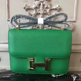 Hermes Bamboo Constance MM 24cm Epsom Leather Bag