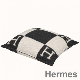 Hermes Black Small Avalon Pillow