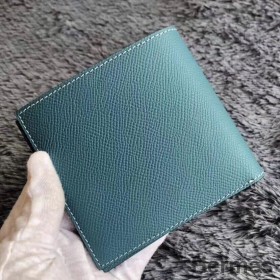 Hermes Blue Jean MC² Copernic Compact Wallet