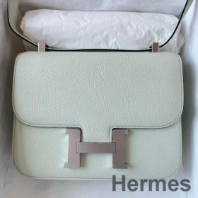 Hermes Constance 1 - 24 Mirror Bag In Vert Fizz Epsom Calfskin