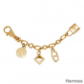 Hermes Gold Breloque Olga Bag Charm