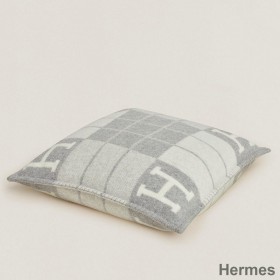 Hermes Grey Small Avalon III Pillow Cover