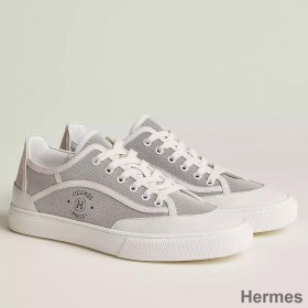 Hermes Men's Get Sneakers in H Canvas