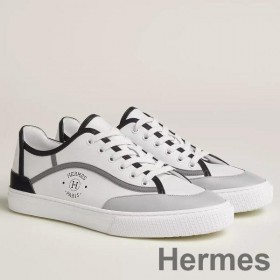 Hermes Men's Get Sneakers in Multicolour Calfskin
