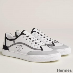 Hermes Men's Get Sneakers in Multicolour Calfskin