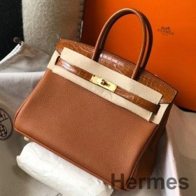 Hermes Touch Birkin 30cm Limited Edition Gold Bag