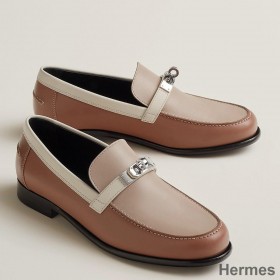 Hermes Women's Destin Loafers in Multicolor Leather