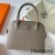 Hermes Bolide 1923 27 Handmade Bag In Gris Asphalt Epsom Calfskin