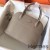 Hermes Bolide 31 Handmade Bag In Tourterelle Clemence Leather