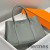 Hermes Garden Party 30 Bag In Gris Meyer Taurillon Leather