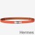 Hermes Kelly 18 Belt In Orange Epsom Leather