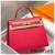 Hermes Kelly 25cm Sellier Bag In Rose Extreme Epsom Leather