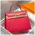 Hermes Kelly 28cm Bag In Rose Extreme Epsom Leather GHW